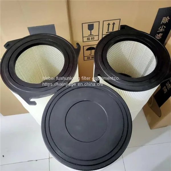 Polyester Fiber PTFE Hook Three-jaw Flange Disc Filter Cartridge-Fushunkang photo-4