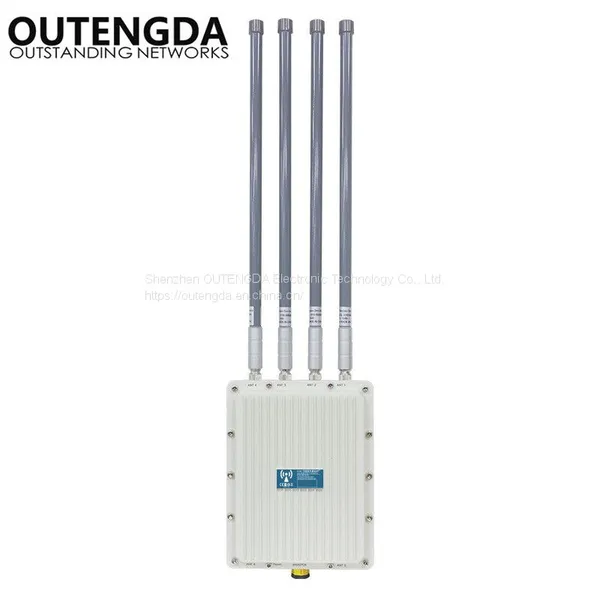802.11AX WIFI6 Внешний беспроводной точка доступа Двухполосный 2.4 и 5.8 ГГц внешний маршрутизатор с питанием по Ethernet  для фермы Внешний маршрутизатор точки доступа с защитой от воды по стандарту IP67