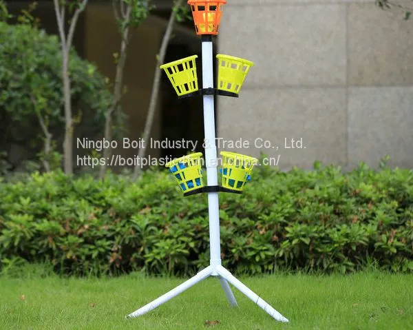 Tower Toss Bean Bag Bucket Game