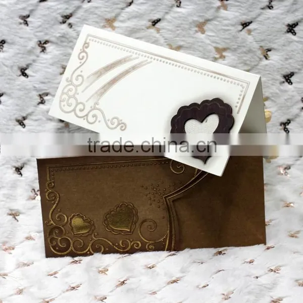 2016 Novelty Products and Cheap Love Design Wood Wedding Invitation Cards photo-2
