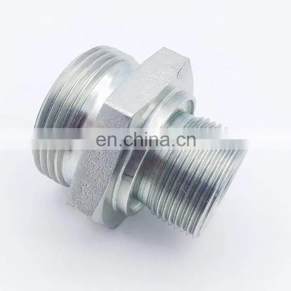 (QHH3733.2)China Supplier High Quality Male Connecter-ED Carbon Steel Pipe Fitting for Railway Locomotives Custom Fitting photo-2