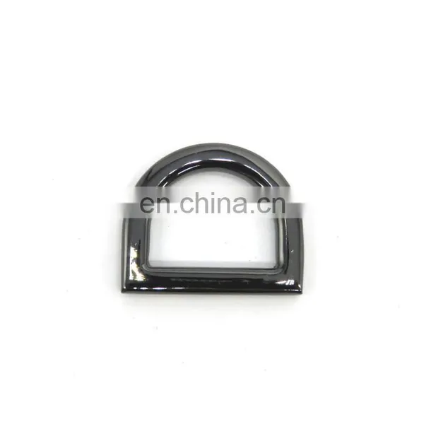 Manufacture Custom Zinc Alloy Flat Metal D Ring Iron Ring D-rings for Handbags photo-4