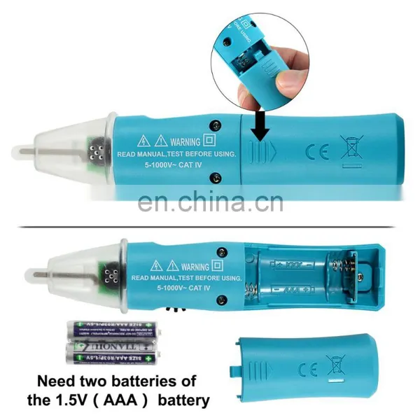 ALL SUN GK16 AC Pen Non Contact Voltage Detect 50Hz-400Hz AC 5V-1000V Adjustable Sensitivity photo-4
