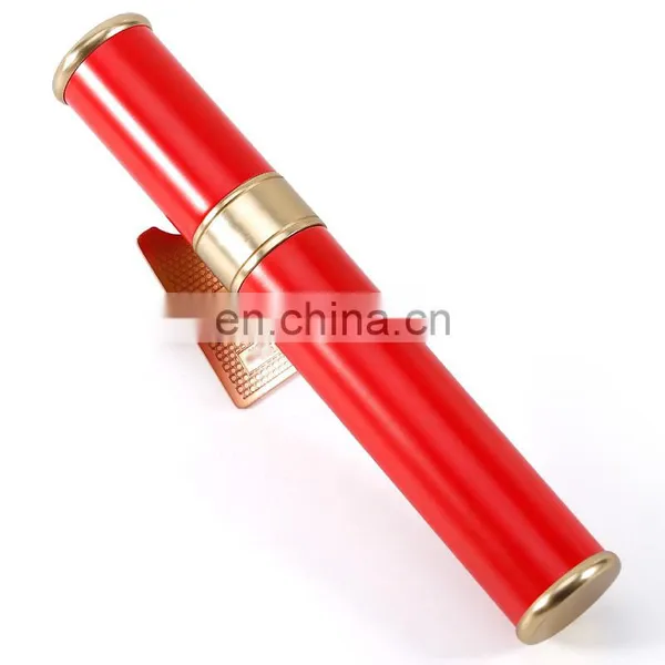 80g Antique Silver Brass Metal Embossed Flower Pattern Customized Logo Travel Cigar Tube photo-2
