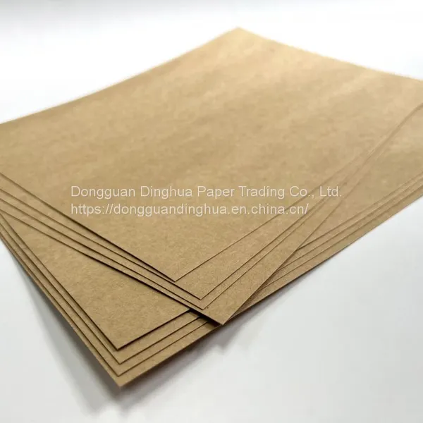 Brown Color Kraft Liner Corrugated Paper Roll For Box Carton photo-2
