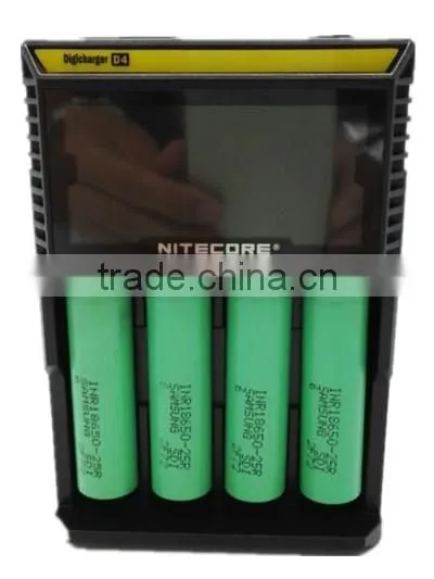 High Quality 18650 Battery Charger NiteCore D4 Charger Smart Charger for Car