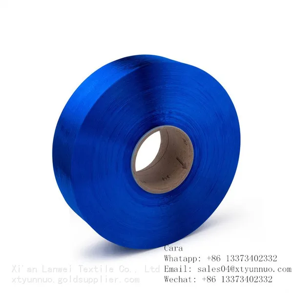 Anti-UV High Tenacity Polyester Yarn Recycled Polyester Fdy Yarn 450D 500D for Sewing Thread photo-4