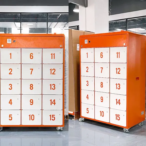 15-Compartment Battery Swap Cabinet_Advanced Capacity_Secure and Intelligent Power Exchange