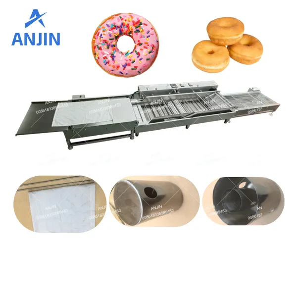 Automatic Donut Making Machine Yeast Donut Maker Donut Fryer Ring Donut Forming Machine photo-4