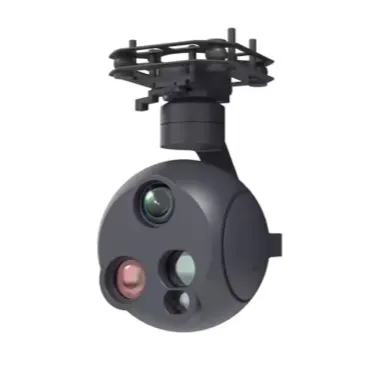 T100 25mm View Target Positioning Pod Uav Camera Infrared Pod Three Axis Three Light Pod Quick Release Uav Camera photo-3