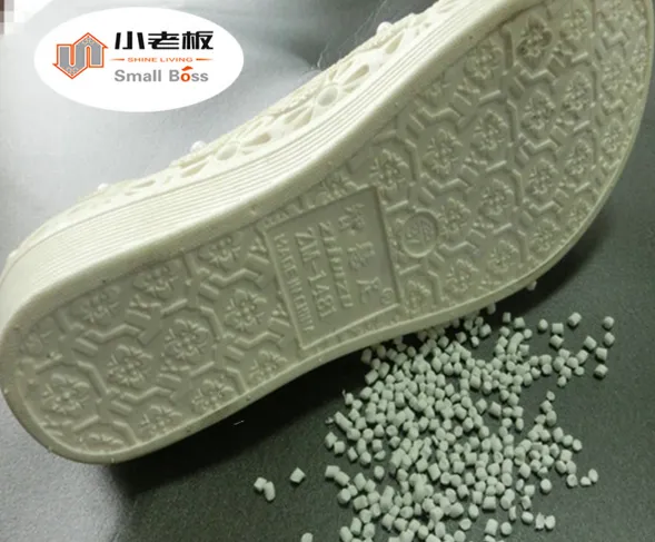 Shore A50 Air Blowing PVC Compound for Expanded Shoes photo-2