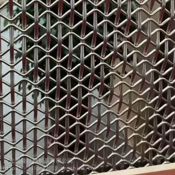 Grille en acier inoxydable durable pour balustrades décoratives et revêtement personnalisé de rideaux de chambre