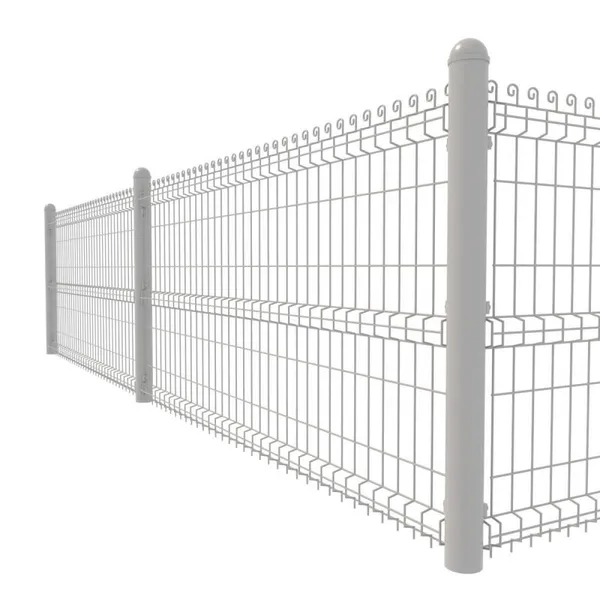 Carbon Steel Posts Easily Assembled Rail Galvanized Fence 3d Curved Fence photo-6