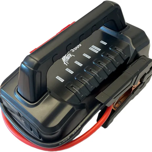 UKCA, CE Approved 12/24V Li-Ion Jump Starter Pack, 56,000mAh 2,000A Peak Current, 1,000A Starting Current photo-3