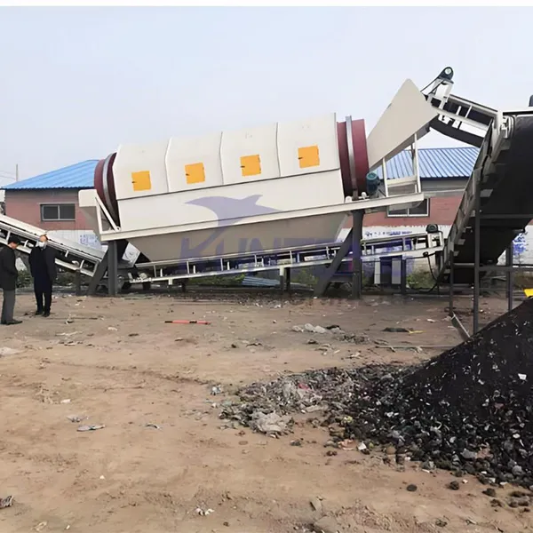 Municipal Solid Waste and Household Waste Trommel Screening Machine EPC Project photo-5