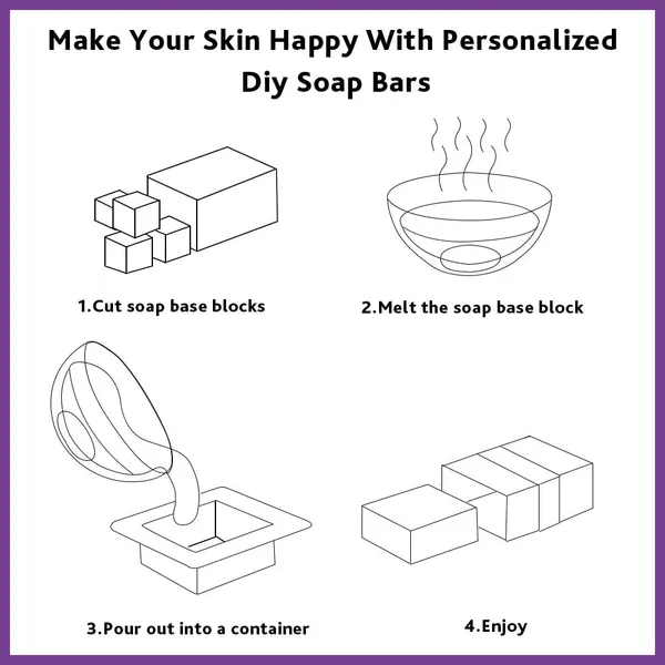 Transparent Glycerin Soap Base, Natural Organic Oil, Melt and Pour for Soap Making photo-2
