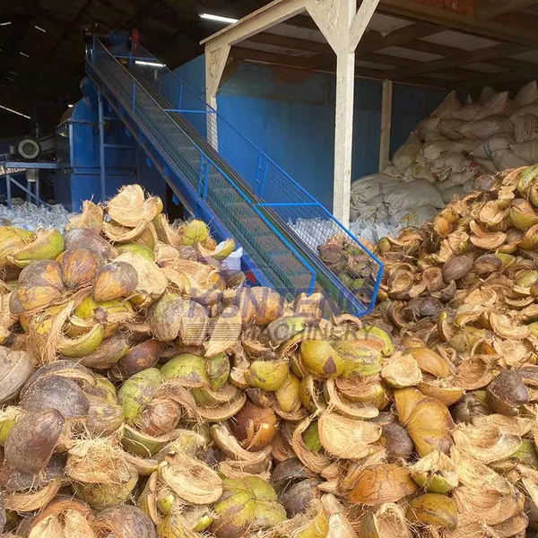 Thailand Coconut Husk Palm Shell Susan Sisal Kenaf Hemp Fiber Extracting Crusher Machine EPC photo-3