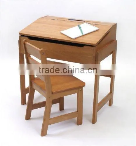 High Quality Hot Selling Kid's Wooden Table and Chairs Classroom Desk and Chair Quality Choice photo-5