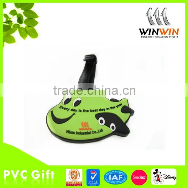 Factory Price Soft PVC Silicone Luggage Tag for Souvenir photo-2
