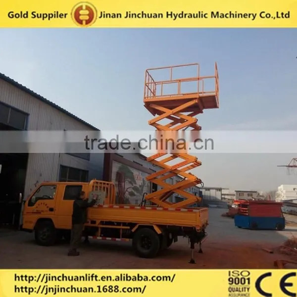 High Quality Hydraulic Vehicle Mounted Scissor Lift Platform/truck Mounted Scissor Lift LHSJCC0.3-10 photo-2