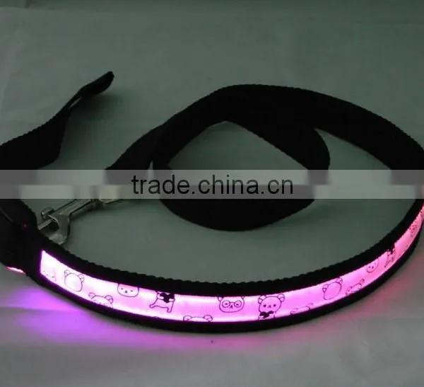 China Pet Supplies Uninterrupted In Abundant Supply Shimmering & Glowing Led Dog Leads Pet Leashes photo-3