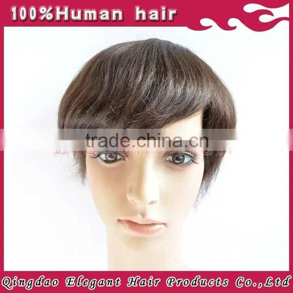 Qingdao Elegant Hair Supplies 2015 Brazilian Hair Hair Replacement for Men