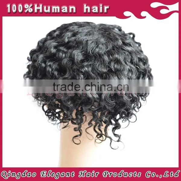 Afro Hair Wigs Toupees For Men Toupees for Black Men photo-2