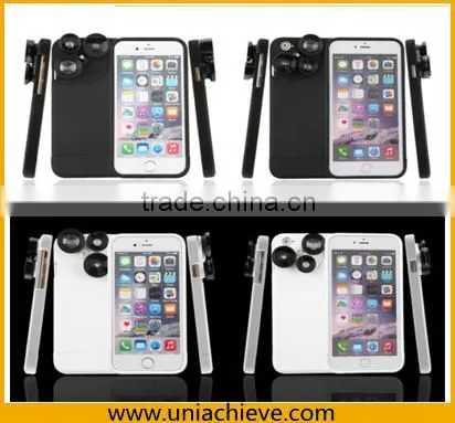 For Iphone 6s/6s Plus Case and 4 in 1 Lens Solution for Cameras IZZi Slim White Color photo-2