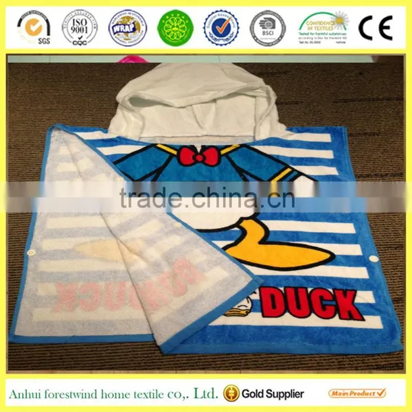 2016 New Design Hooded Baby Bath Towel With Animal Hood photo-6