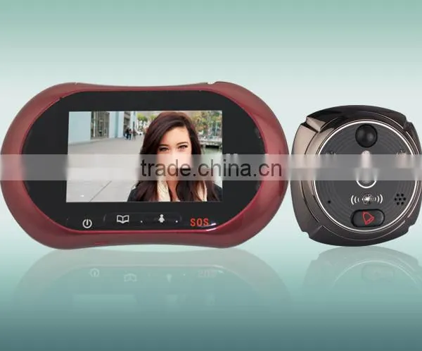 Support Android / IOS App Peephole Door Wifi Camera photo-5