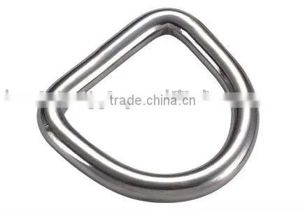 Hot Sales Stainless Steel AISI 316 304 D Ring Nose Ring in Rigging Snap Hook photo-3