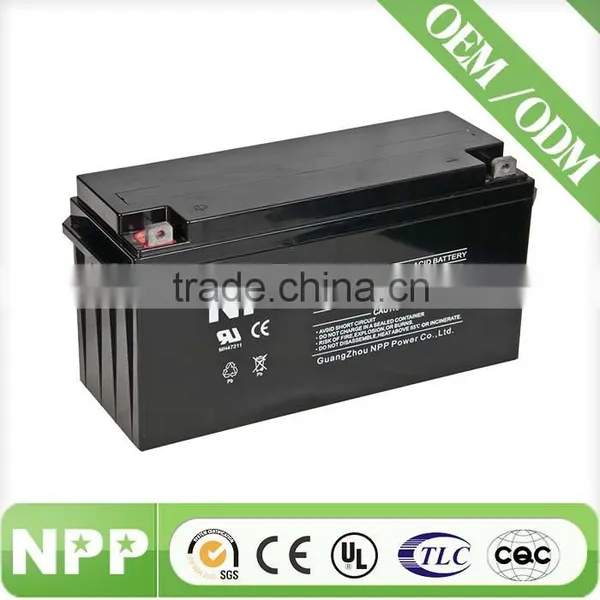 Made in China Guangzhou Agm Sealed Lead Acid Battery 12v Ups Battery 12v 150ah photo-4