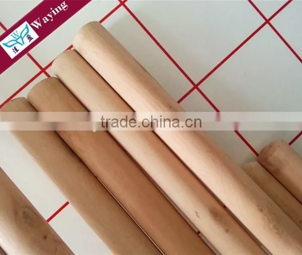 Guangxi Hardwood Superior Cheap 110CM 120CM 150CM Pvc Coated Wooden Broom Handle photo-2