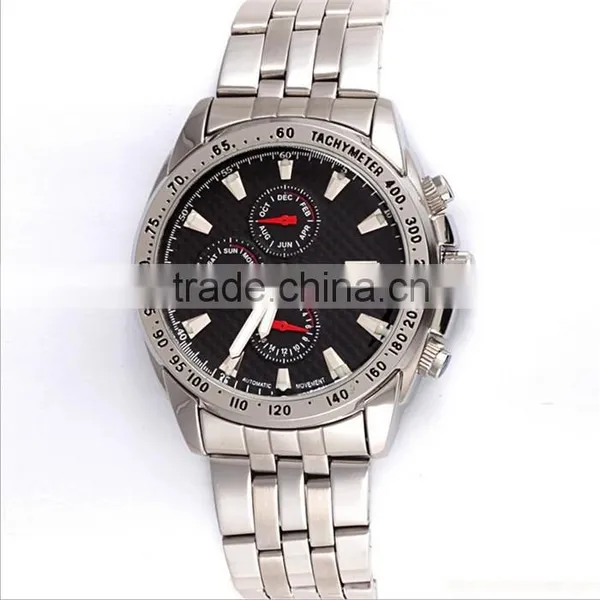 Multi-functional High Quality Chronograph Mens Watches, Luxury Stainless Steel Watch, Water Resistant Japan Movement Watch photo-2