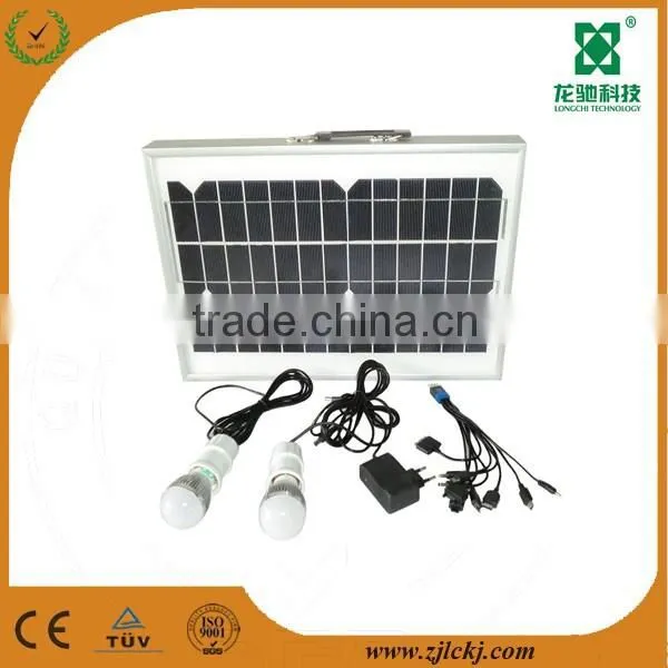 2015 Hot !new Style Portable Mini Solar System With Mobile Charger ,the House Solar Lighting System photo-2