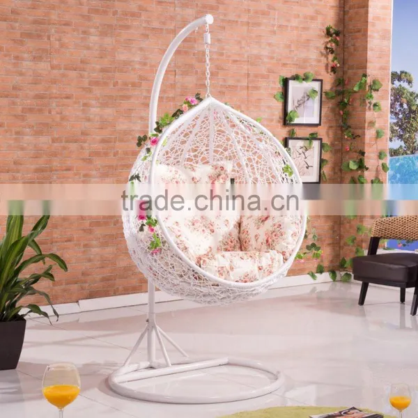 Wicker Hanging Chair Stand photo-3