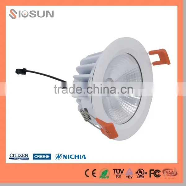 15w IP44 1800Lumen AC85-265V 5 Years Warranty COB LED Slim Downlight photo-2