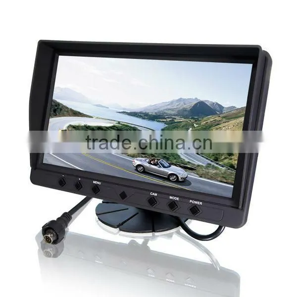 9 Taxi Lcd Monitor Video Player Inch Lcd Touch Screen Monitor Portable With One CCD Camera Car tv photo-5