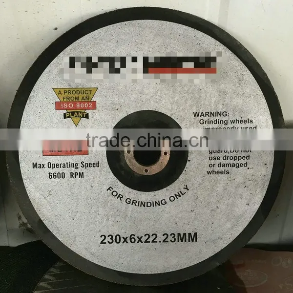 9 Inch 230X6X22.2mm DEPRESS GRINDING Disc for Metal/steeL photo-5