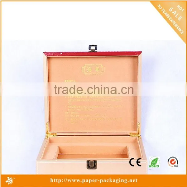 Square Cardboard Custom Jewelry Leather Box photo-2