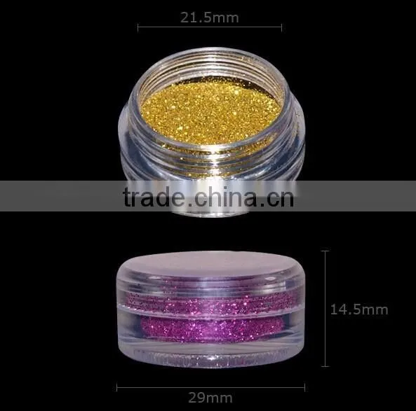 24Pcs Color Glitter Dust Powder UV Gel Decoration Tool Nail Art Tips Design Kits photo-4