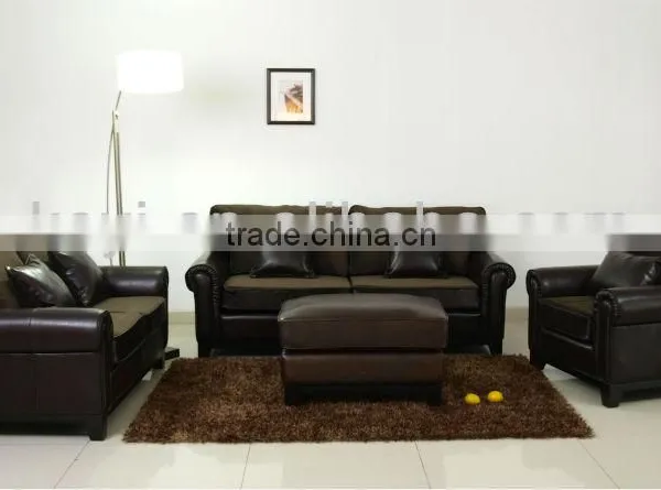 Leather Sofa (KS-082)