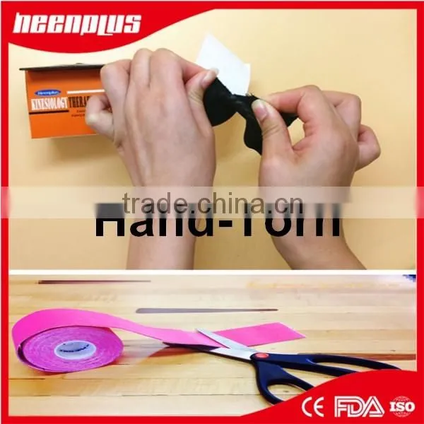 Hand-torn Waterproof Printed Sports Tape Adhesive Tape Kinesiology Tape Made in China