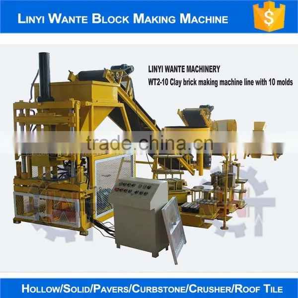 Hydraulic Machine for Product Block and Brick Clay Hydraulic Interlocking Clay Block Machine photo-2