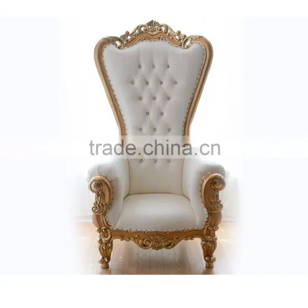 Cheap Rental High Back Throne Chair for Sale