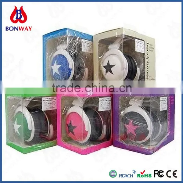 Cheap Promotional Headset Red Color Headphones photo-3