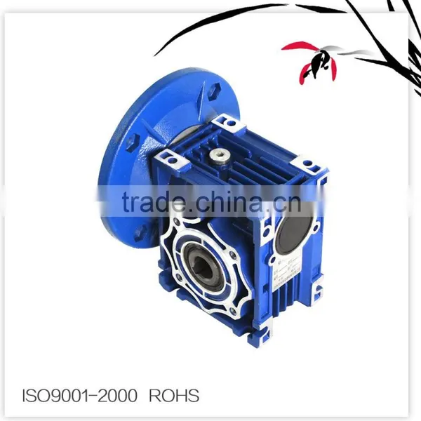 Aluminum Cast Iron Housing Double Stage NMRV/NMRW025-150 Worm Speed Reducer Reduce Reductor Gearbox Geared Motor B5 Flange photo-3