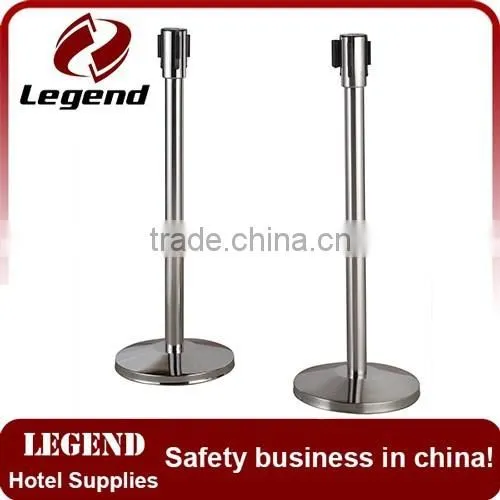 Belt Post Stanchion Crowd Control Barrier Gold Stanchion photo-3