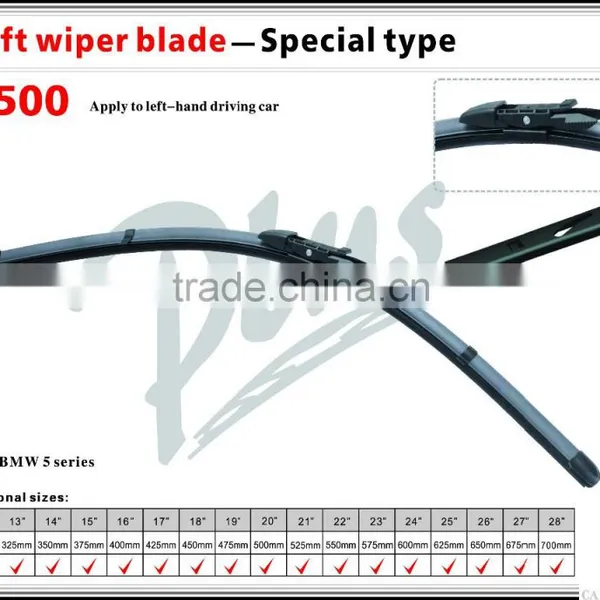 S500 Special Car PVC Rubber Windscreen Wiper Blade photo-5