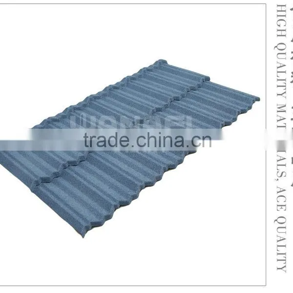 50-year-warranty Traditional/Nosen Colorful Sand Coated Roof Tile Sheet Metal Price photo-2